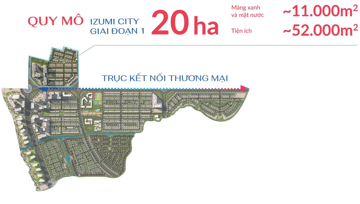 phân khu đầu tiên của dự án izumi nam long