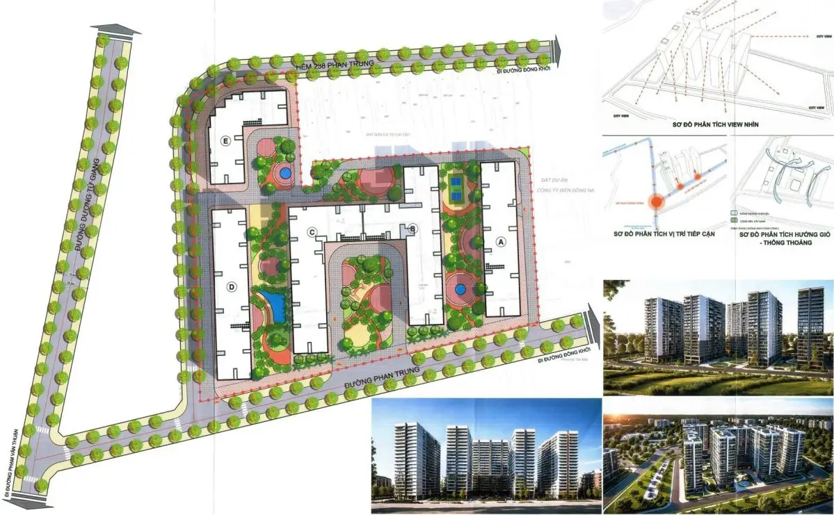 Mặt bằng dự án Mặt bằng Bcons Central Park