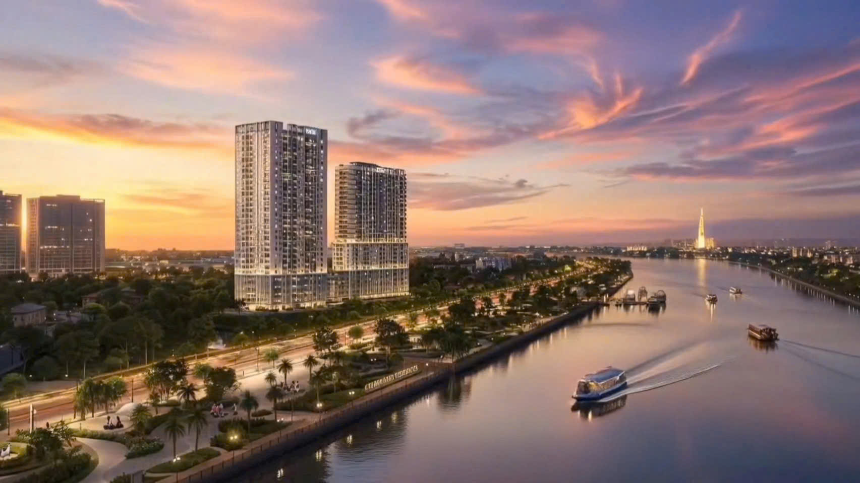 góc nhìn phối cảnh dự án serena riverside