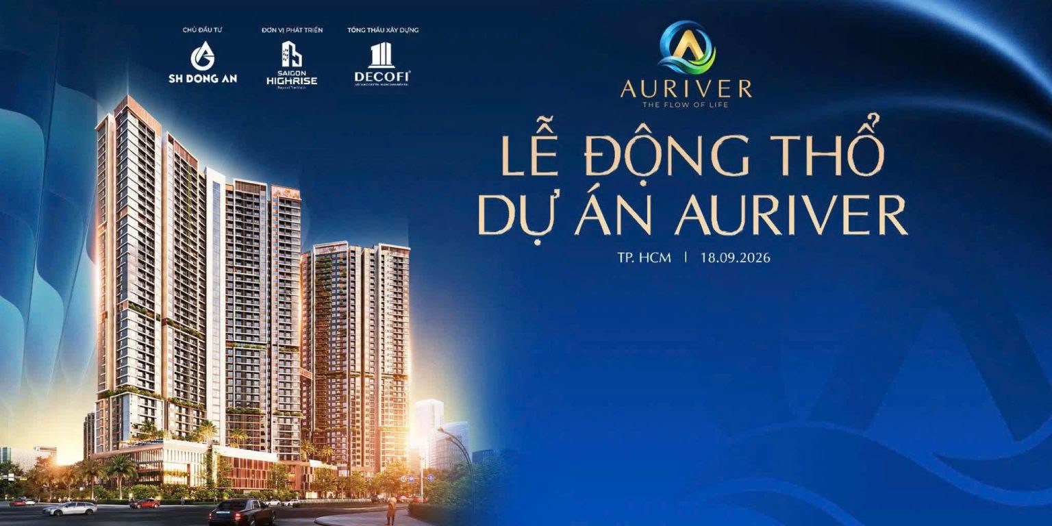 Lễ động thổ dự án Auriver
