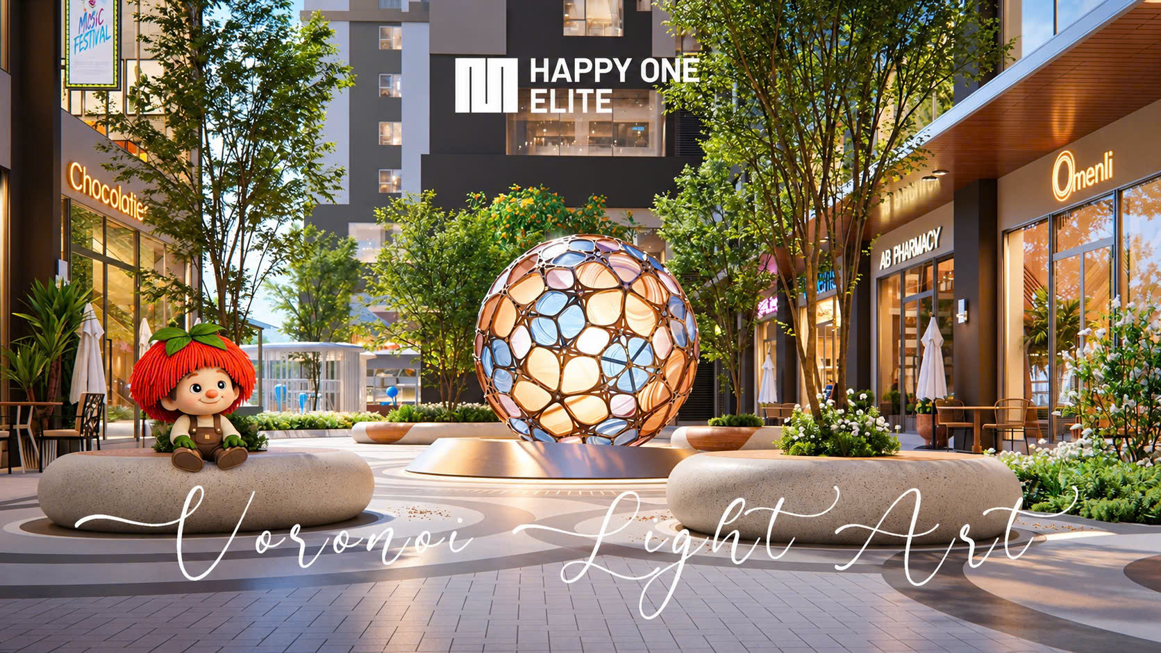 khu tiện ích happy one elite
